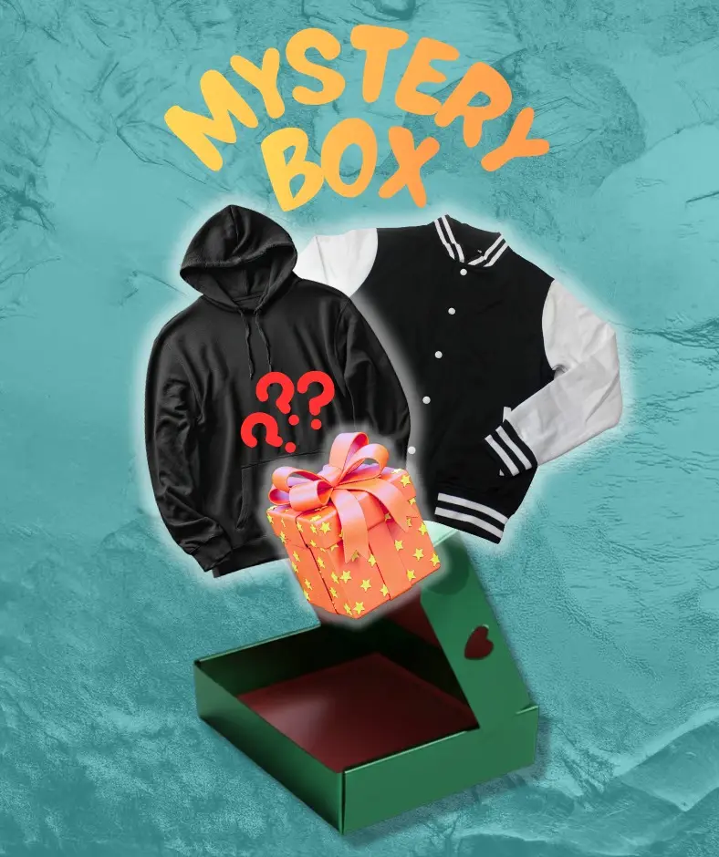 &nbsp;Mystery Box 6: Hanorac + Jacheta + Surpriza